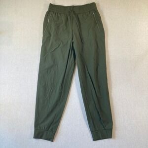 Athleta Trekkie North Joggers Small Green Hiking Pants Outdoors Stretch‎ Active